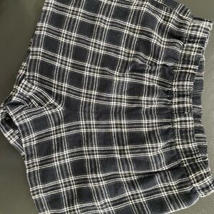 Shein Brianne, medium girls, boxer shorts, black and white plaid